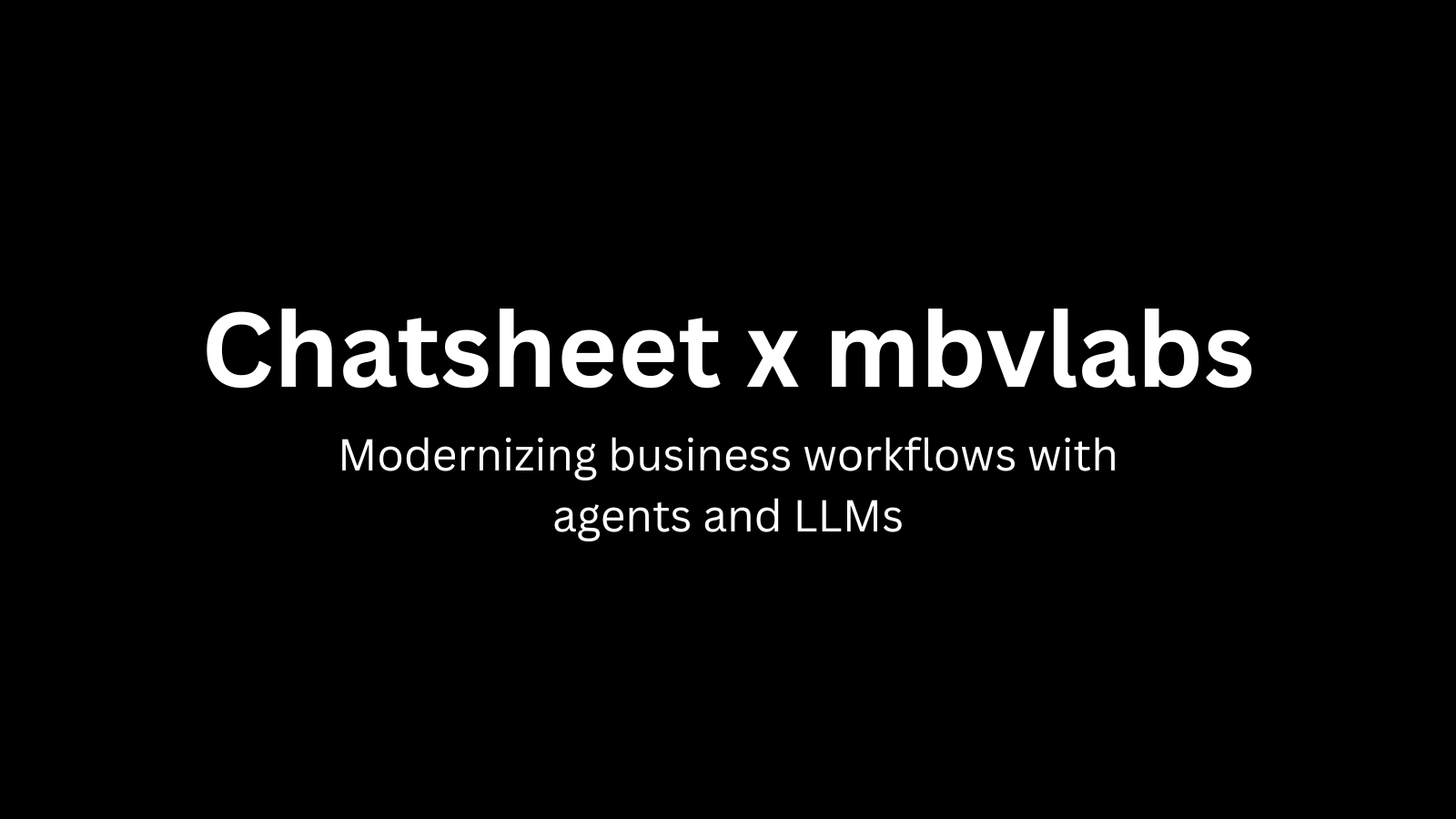 Principal engineering for ChatSheet AI